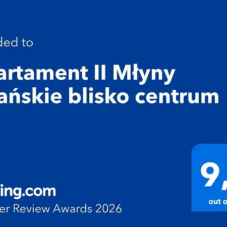 Apartmán Ii Mlyny Gdanskie Blisko Centrum *